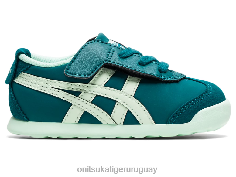 Onitsuka Tiger México 66 niños J06BX643 pino aterciopelado/tinte menta zapatos