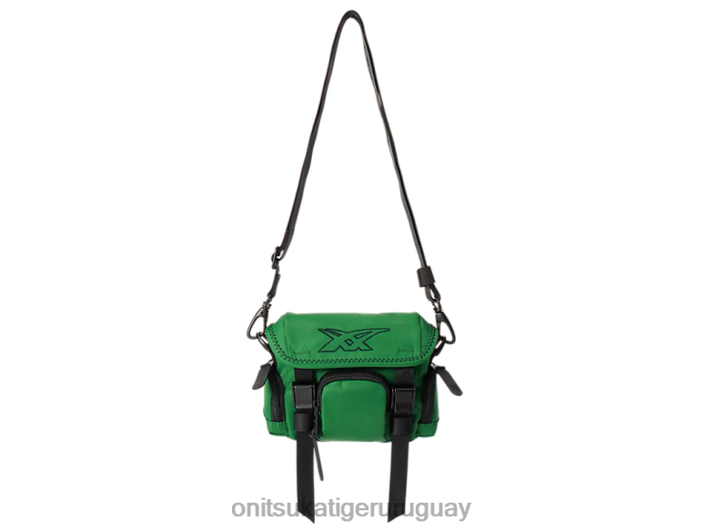 Onitsuka Tiger mini bolso de hombro unisexo J06BX498 verde accesorios