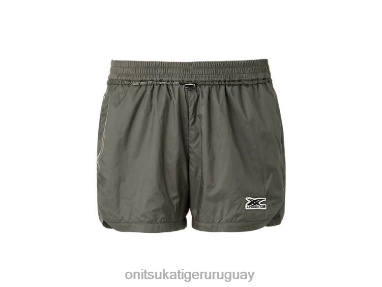 Onitsuka Tiger bermudas unisexo J06BX472 gris oscuro ropa