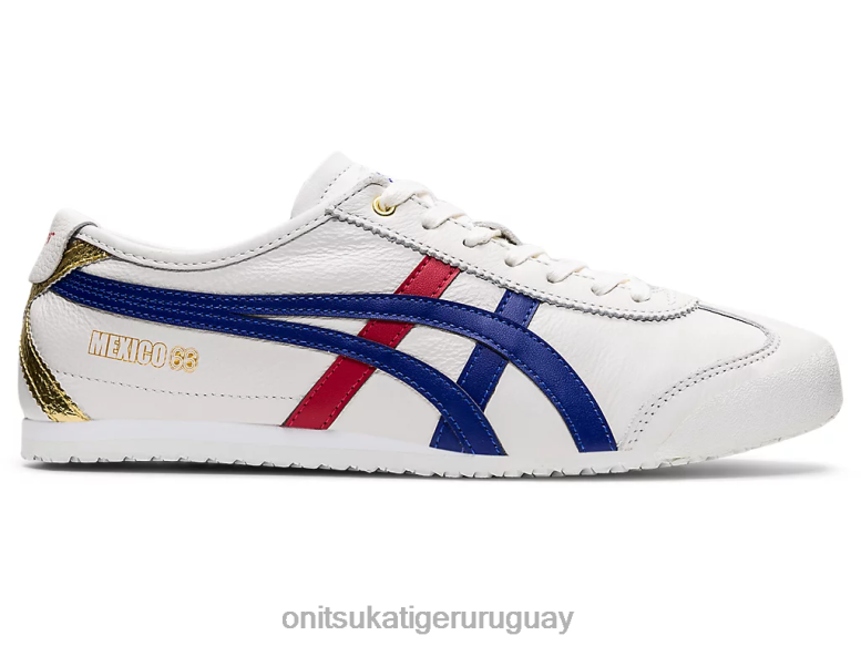 Onitsuka Tiger México 66 unisexo J06BX363 blanco/azul oscuro zapatos
