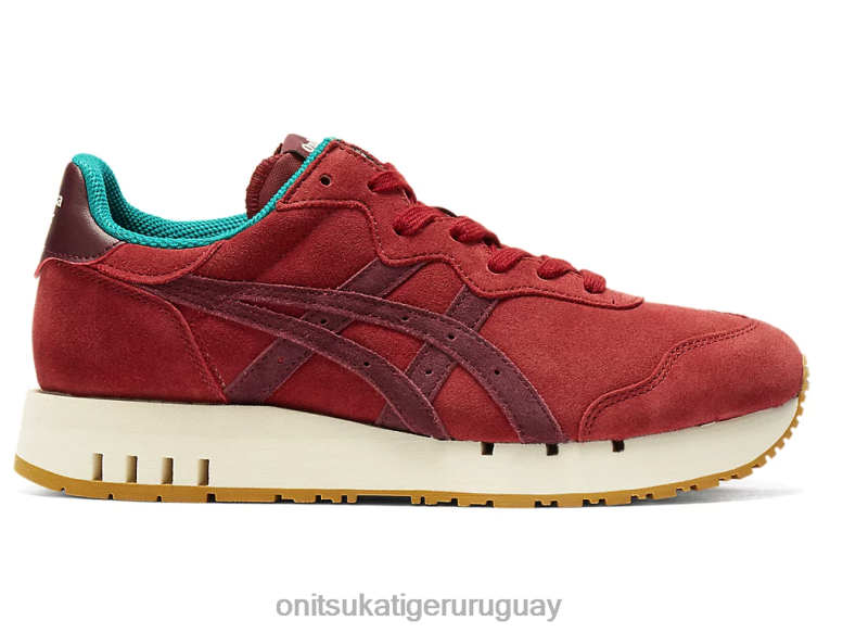 Onitsuka Tiger calibre x unisexo J06BX9 jugo de remolacha/marte profundo zapatos