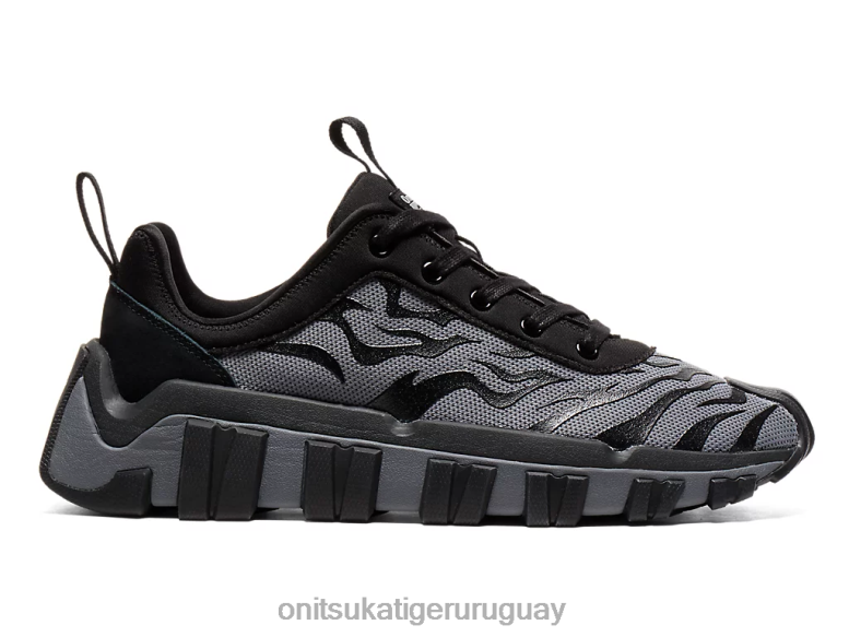 Onitsuka Tiger crestado unisexo J06BX75 metrópoli/negro zapatos