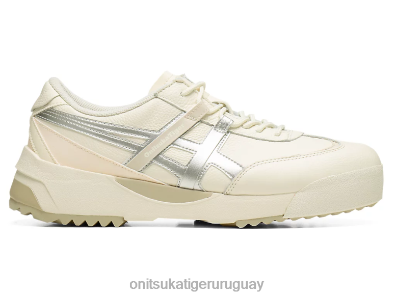 Onitsuka Tiger delegación ex unisexo J06BX112 crema/plata pura zapatos