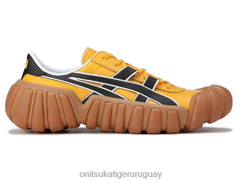 Onitsuka Tiger dentigre tai-chi unisexo J06BX285 amarillo/negro zapatos