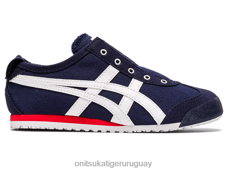 Onitsuka Tiger México 66 sin cordones niños J06BX635 chaquetón/blanco zapatos