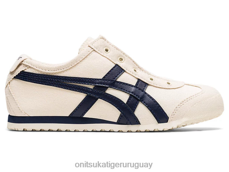 Onitsuka Tiger México 66 sin cordones niños J06BX644 abedul/medianoche zapatos