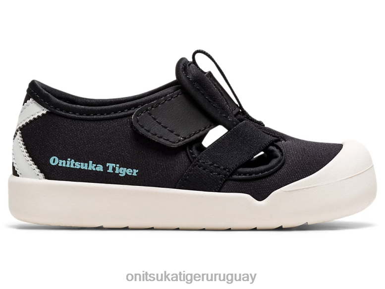 Onitsuka Tiger sandalia méxico 66 niños J06BX646 negro zapatos