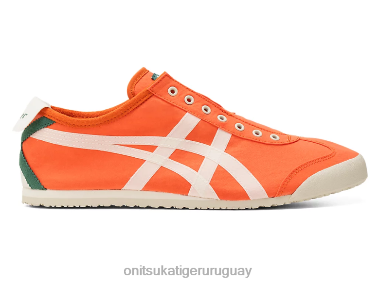Onitsuka Tiger México 66 sin cordones unisexo J06BX119 tomate/crema bermellón zapatos